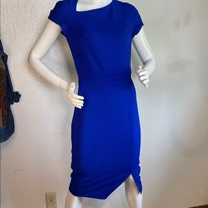 Maggy London Royal Blue Midi Dress